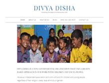 Tablet Screenshot of divyadisha.org